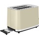 Prajitor de paine ECG ST 2766 Vintage Vanilla, 925 W, 2 felii, 7 niveluri de rumenire, crem
