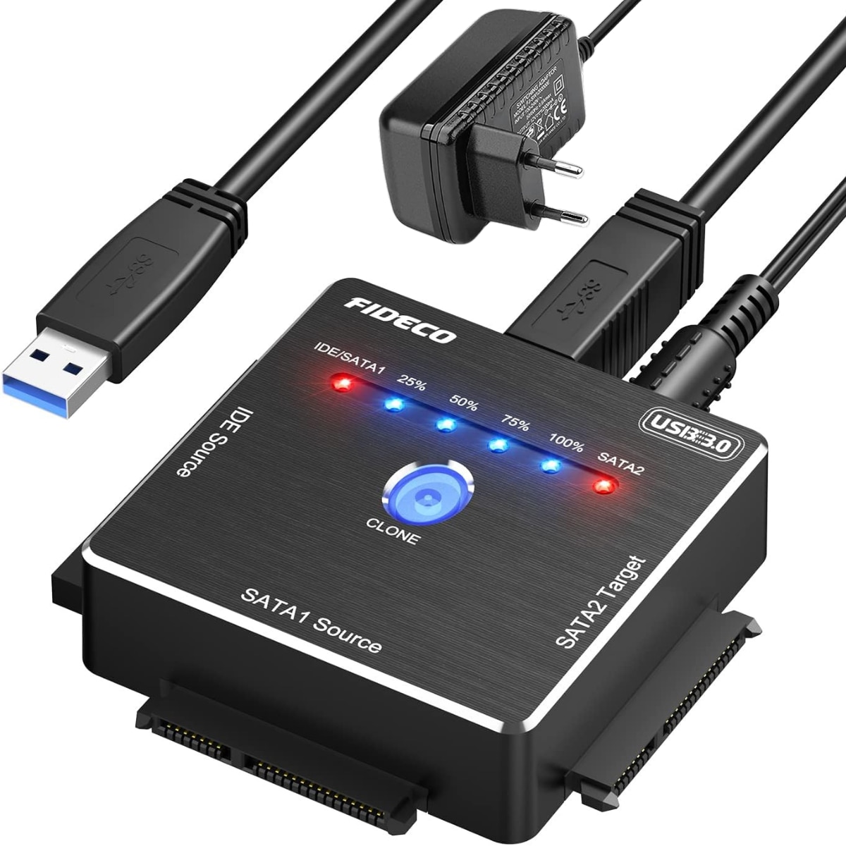 Sata Cable Hard Drive Adapter Unitek USB C To SATA IDE Adapter