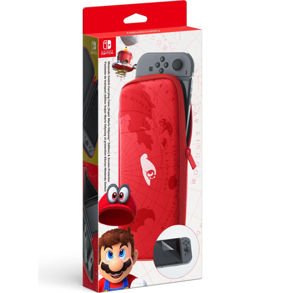 Nintendo Switch Super Mario Odyssey Accessory Set popular Only.