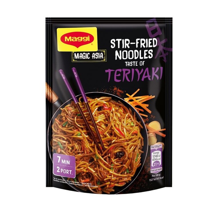 Полуготово ястие, MAGGI MGASIA, със сос Терияки, 130g