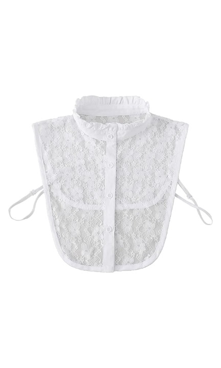 Яка на риза, Перлено бяла, One Size