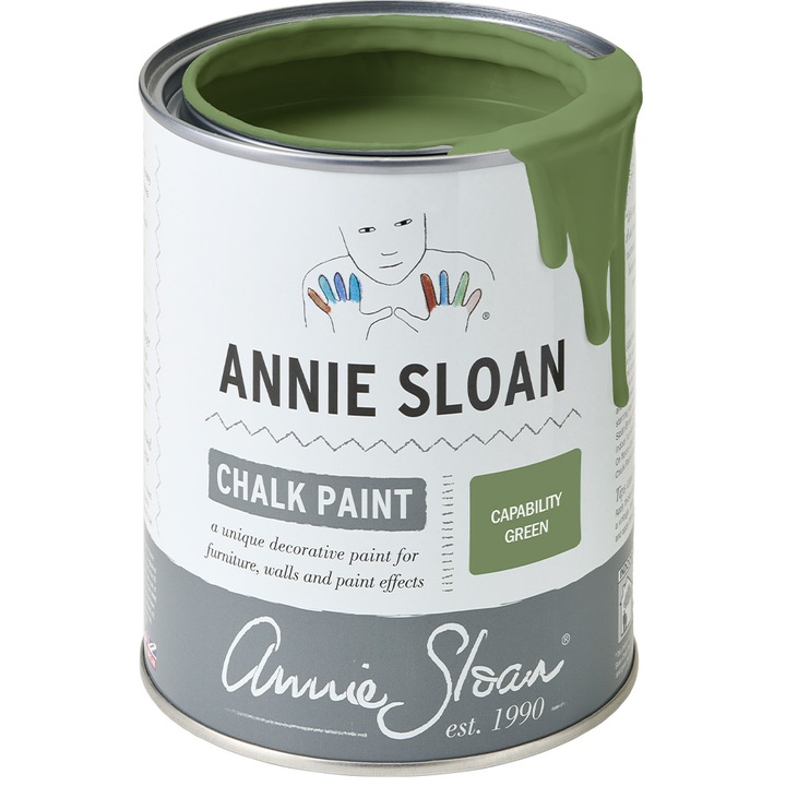 Vopsea pentru mobila Annie Sloan Chalk Paint Capability Green 120ml
