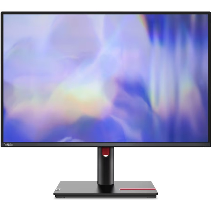 Monitor IPS LED Lenovo ThinkVision 24" T24d-30, WUXGA 1920 x 1200, VGA, HDMI, DisplayPort, hangszórók, Black Pivot
