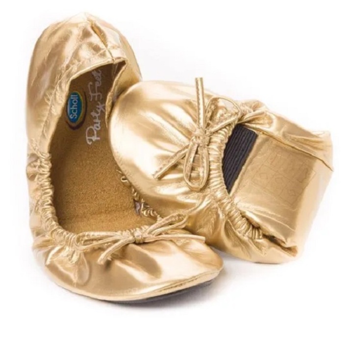 Ballarina Scholl Pocket Aur nr. 35-36