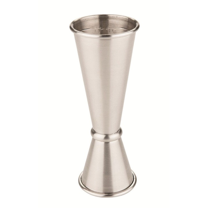 Jigger EUROGAT 30/60ml, inox, ergonomic