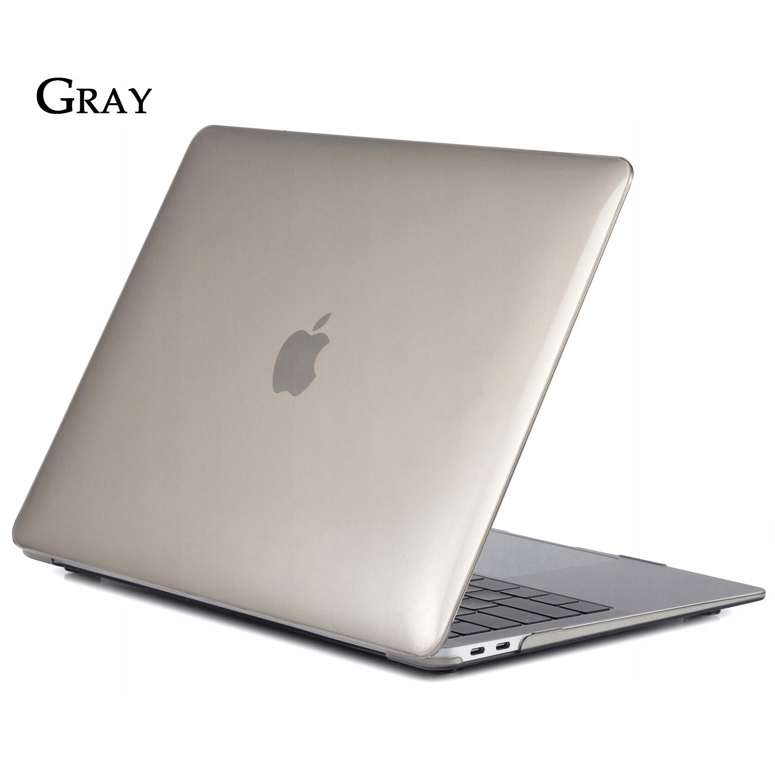 Carcasa laptop, Novaza Tech, Smartshell, compatibila cu MacBook Air 13 inch 2020/2019, Rezistent la socuri, Design slim, Rezistent la zgarieturi, Vinil, Transparent