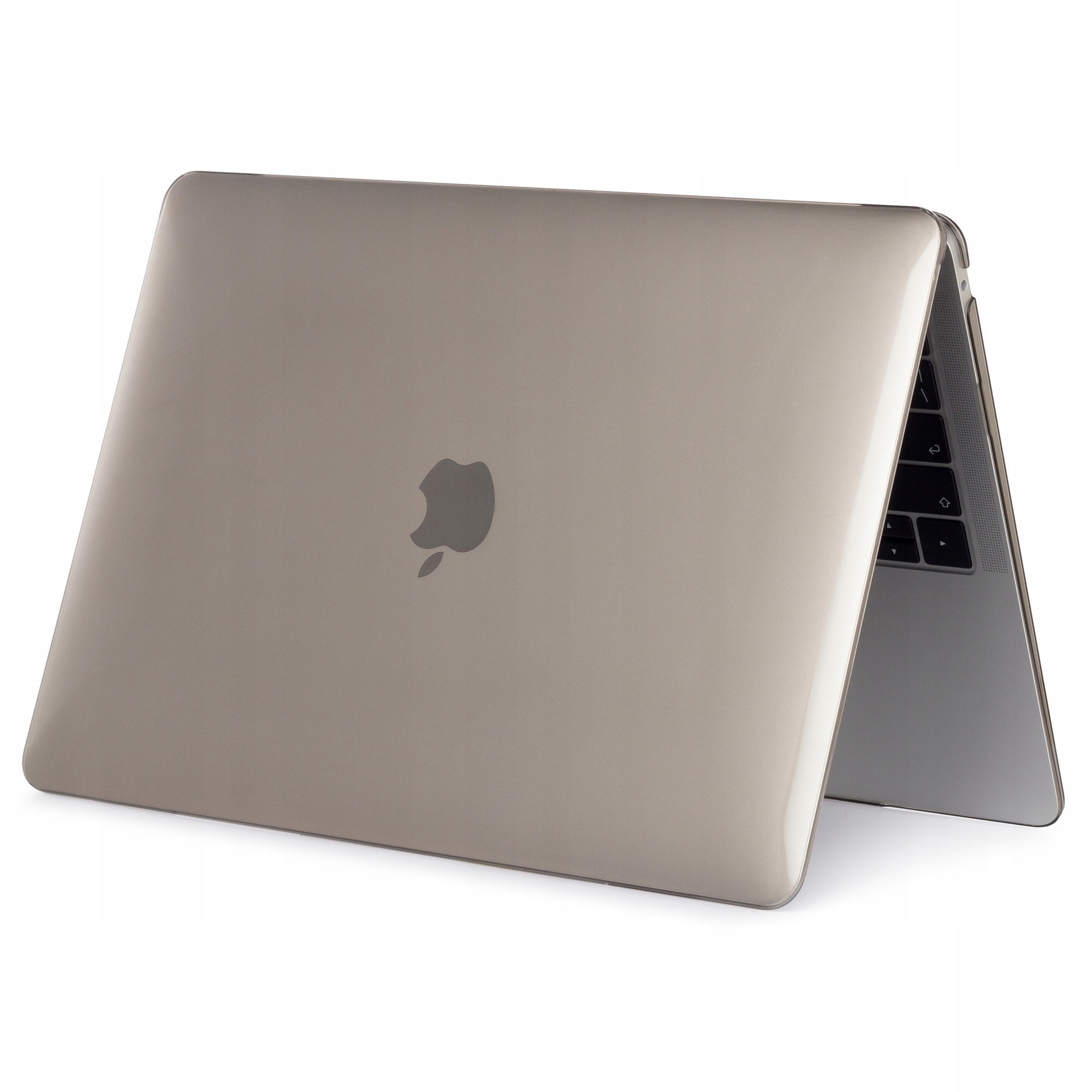 Carcasa laptop, Novaza Tech, Smartshell, compatibila cu MacBook Air 13 inch 2020/2019, Rezistent la socuri, Design slim, Rezistent la zgarieturi, Vinil, Transparent