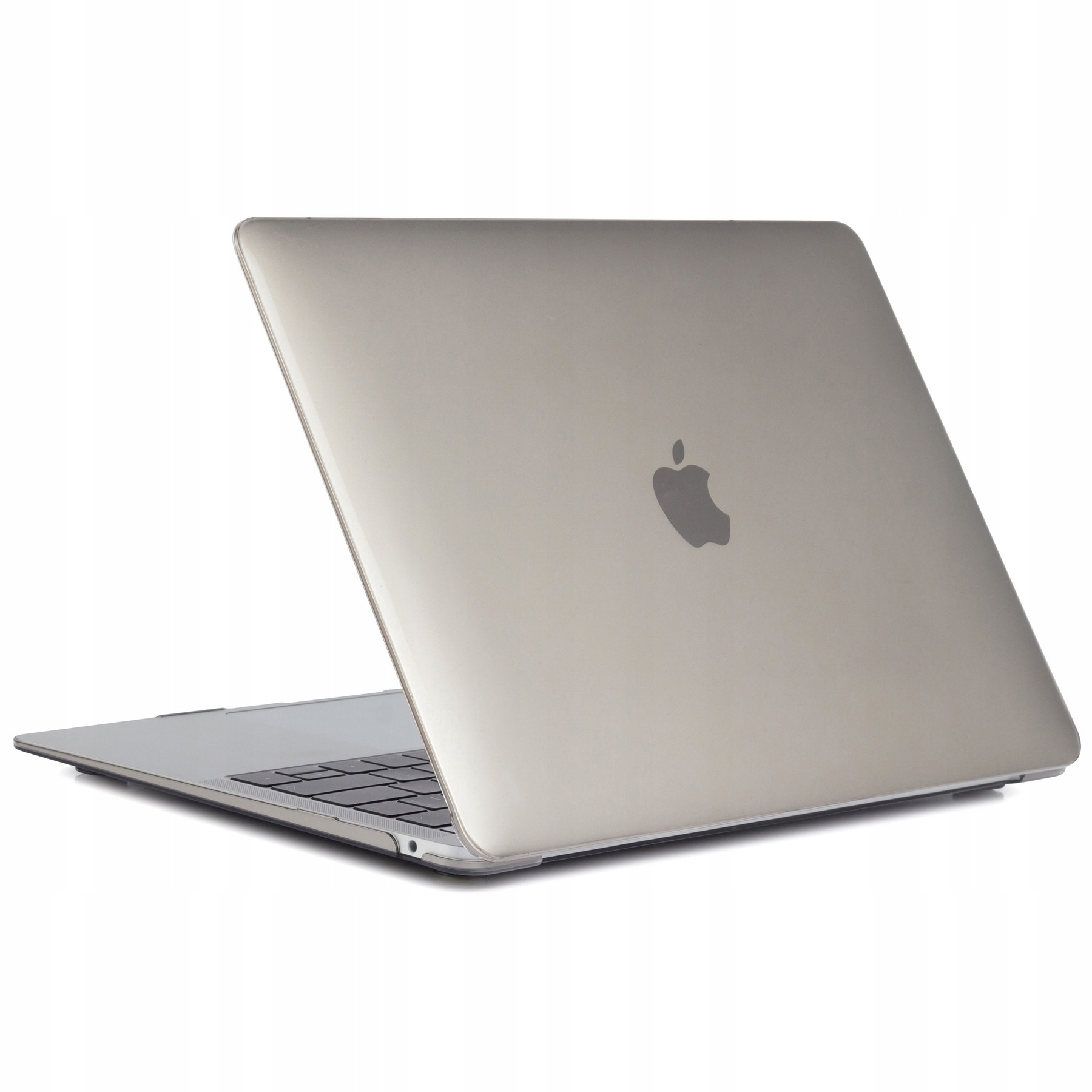 Carcasa laptop, Novaza Tech, Smartshell, compatibila cu MacBook Air 13 inch 2020/2019, Rezistent la socuri, Design slim, Rezistent la zgarieturi, Vinil, Transparent