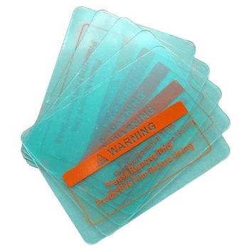 Geam transparent de plastic pentru masca de sudura , dimensiuni 118x95 mm (set 5buc) Geam transparent de plastic pentru masca de sudura , dimensiuni 118x95 mm (set 5buc)