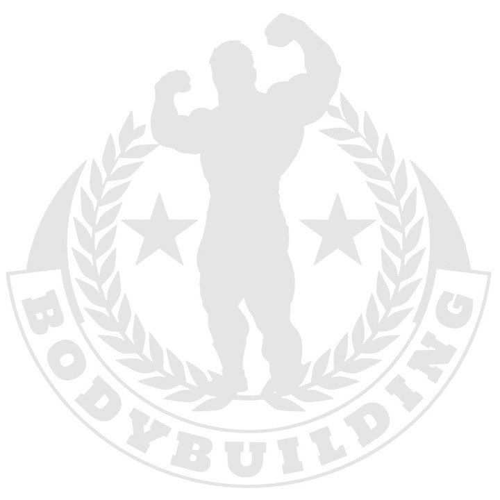 Sticker Exterior pentru culturistii care se mandresc cu aceasta activitate, stelute, Vinyl Alb, 30 cm