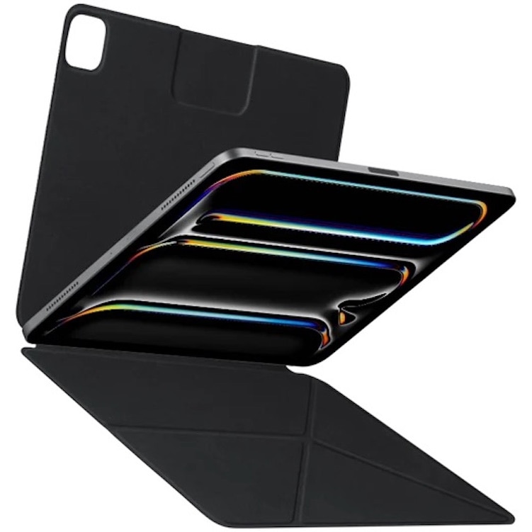 Husa de protectie Pitaka iPad Pro 13 2024 MagEZ Folio 2, Negru/Gri
