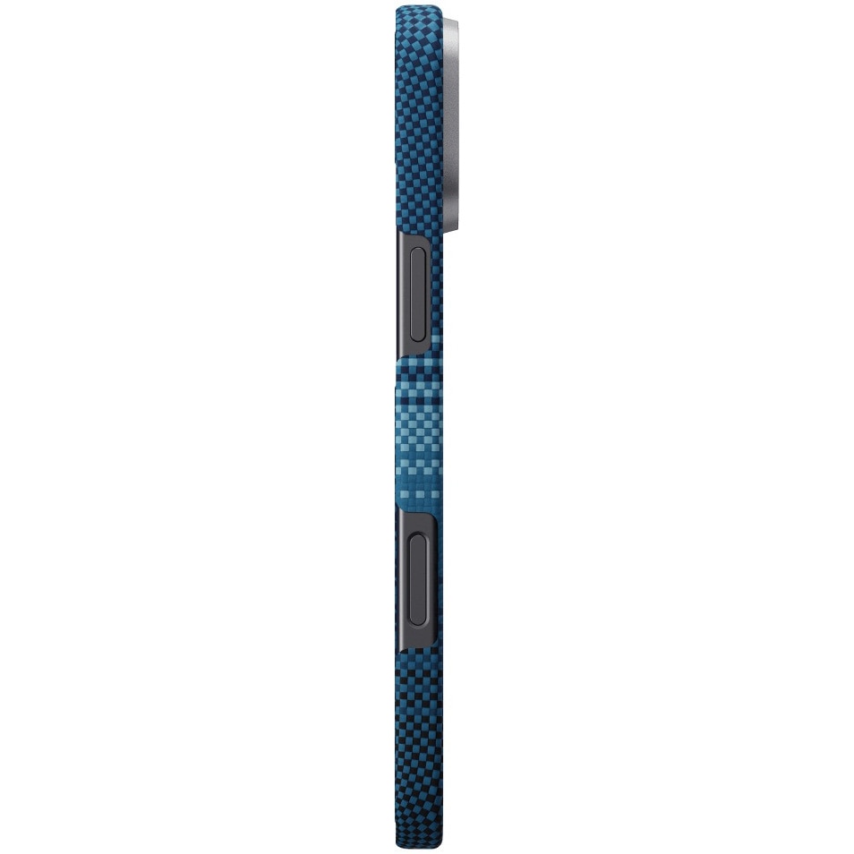 Husa de protectie Pitaka Tactile Woven Aramida Magsafe pentru iPhone 16 Moonrise