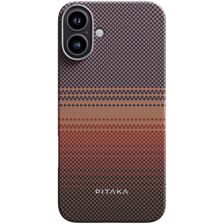 ΠΡΠ΅Π΄ΠΏΠ°Π·Π΅Π½ ΠΊΠ°Π»ΡΡ Pitaka Tactile Woven Aramid Magsafe Π·Π° iPhone 16, Sunset