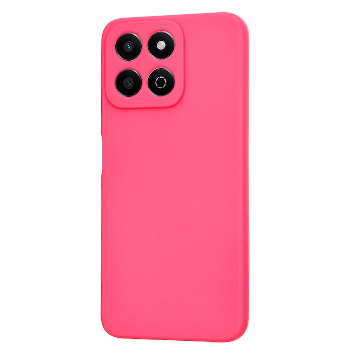 Кейс за Honor 200 Smart / X7C силиконов кейс горещо розов