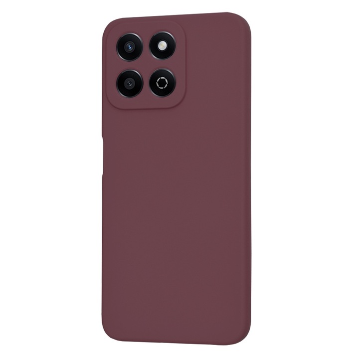 Кейс за Honor 200 Smart / X7C силиконов кейс слива червен