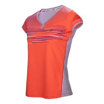 Tricou Babolat Performance, Junior, Rosu Fluo, marime 164 Tricou Babolat Performance, Junior, Rosu Fluo, marime 164