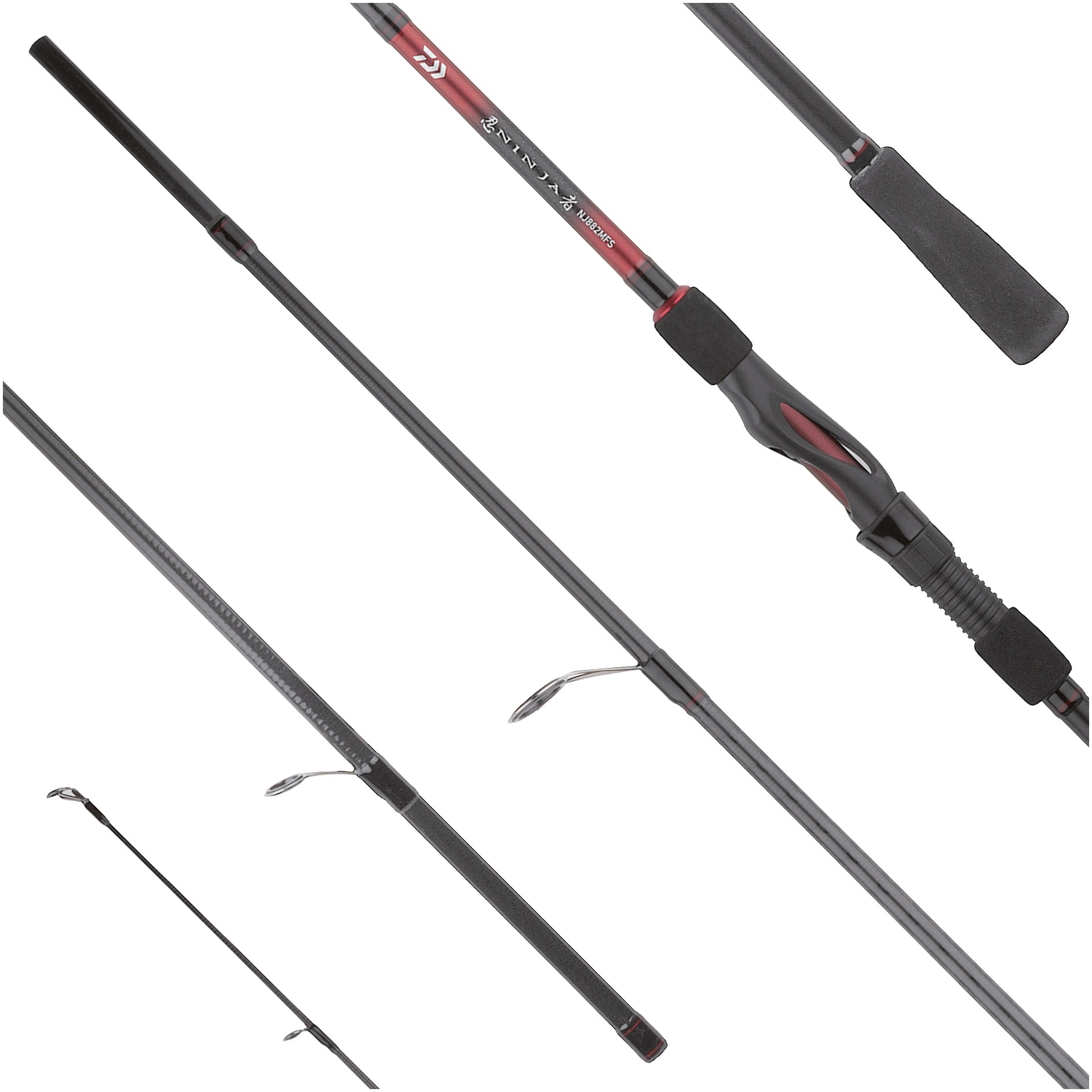 Lanseta spinning Daiwa Ninja Spin 842MHFS, 2.54m, 10-35g - eMAG.ro