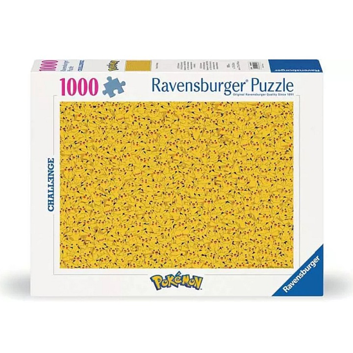 Ravensburger - Puzzle Pokémon - Pikachu - 1 000 darab