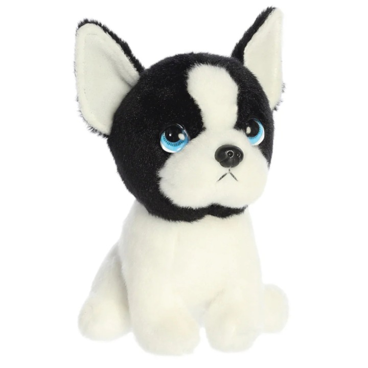 Petites 16 cm plüss kutya - Harvard boston terrier