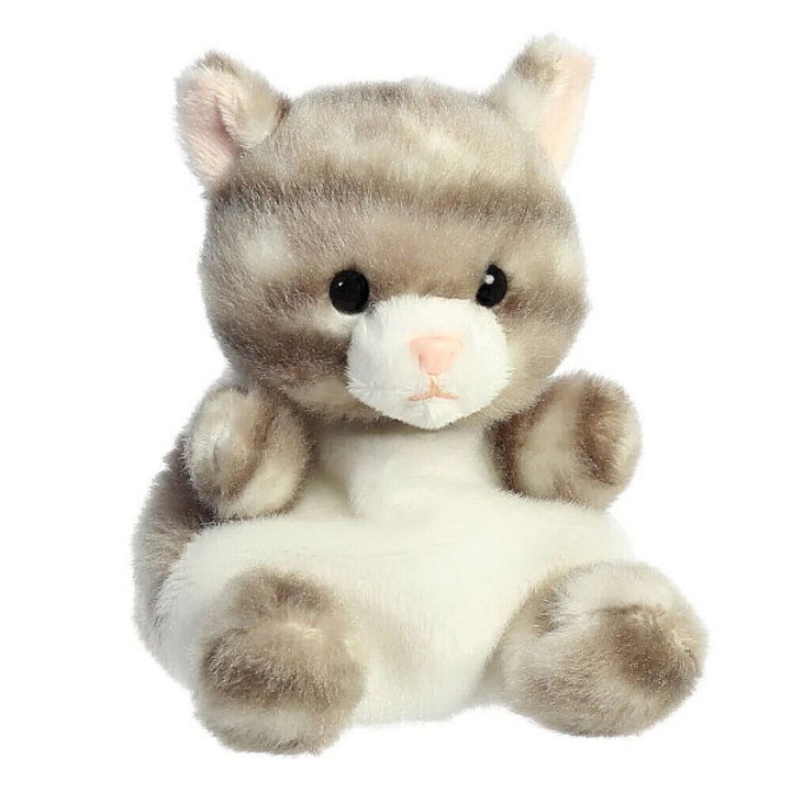 Palm Pals Silver Kitty cica plüss babzsák figura 13 cm