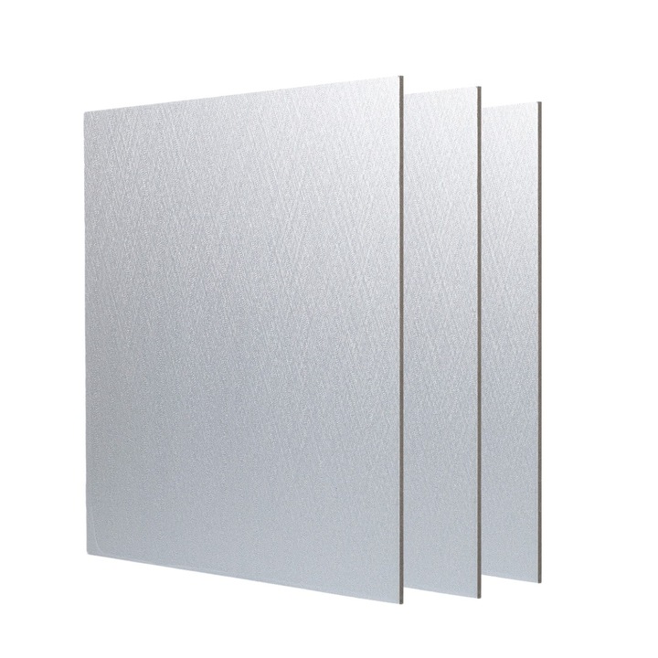 Set 3 panouri cristal carbon, Naimeed D6635, ultrarezistent, flexibil, ignifug, 120x89cm, 5mm grosime, tehnologie moderna, rezistent la umezeala