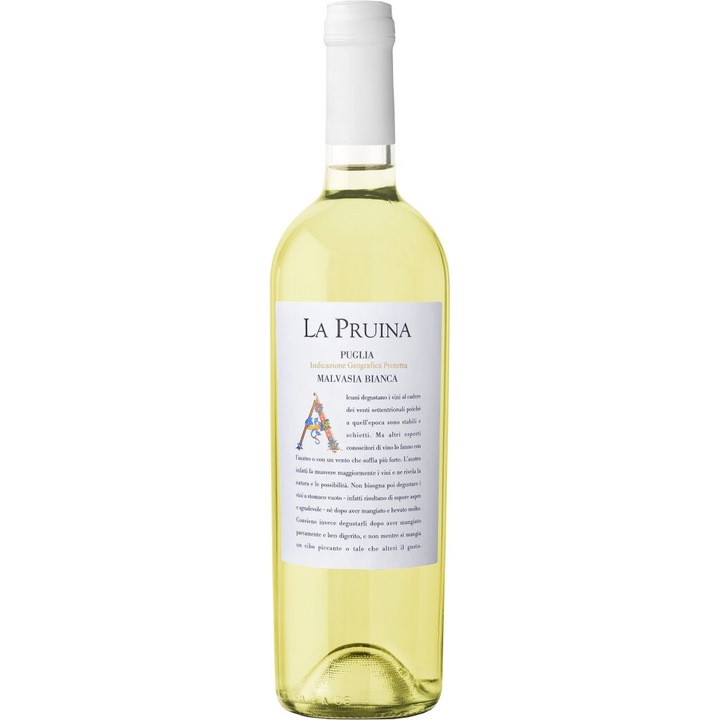 Vin Alb, La Pruina Malvasia Bianca Puglia IGT 0.75l, Italia