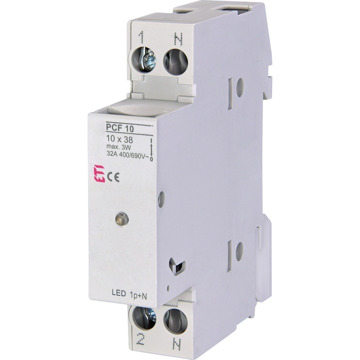 Siguranta pcf 10 1p+n led 002550012