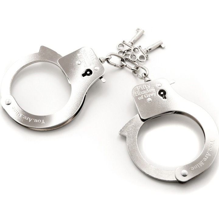 Catuse de metal You are Mine Fifty Shades of Grey, 1 buc