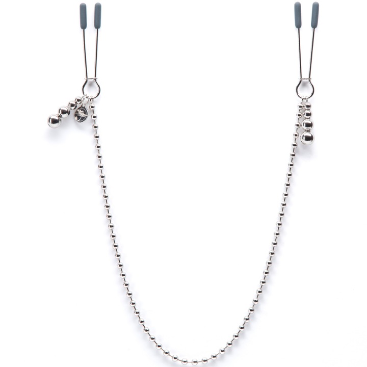 Верижка със щипки за зърна At My Mercy Fifty Shades of Grey, 1 брой