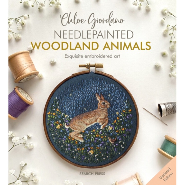Needlepainted Woodland Animals: Exquisite Embroidered Art - Chloe Giordano