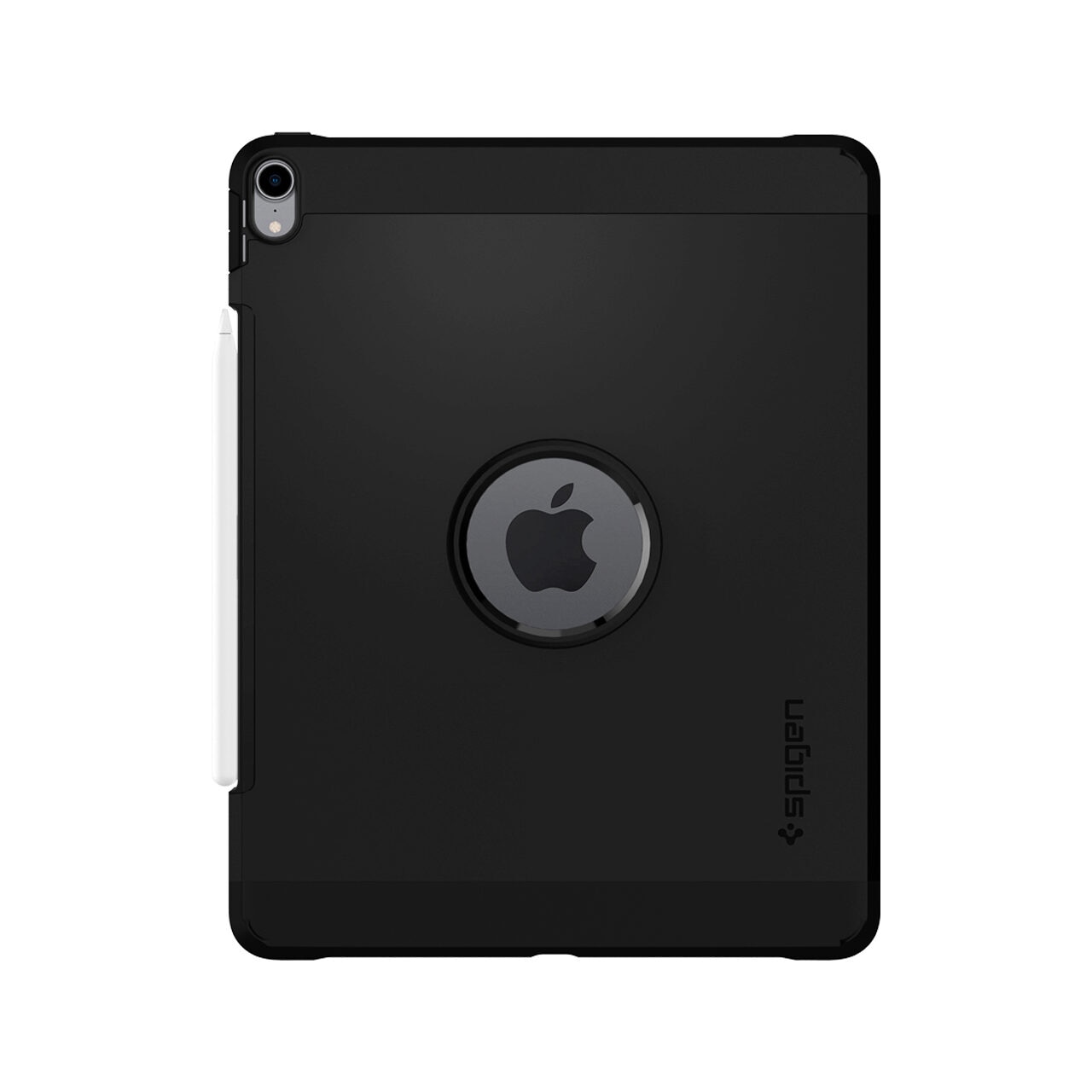 Husa Spigen Tough Armor compatibila cu iPad Pro 12.9 inch 2018, Negru