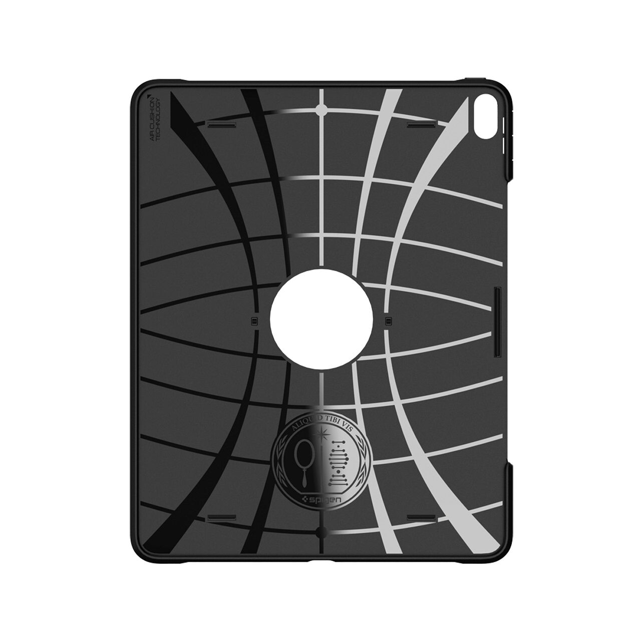 Husa Spigen Tough Armor compatibila cu iPad Pro 12.9 inch 2018, Negru