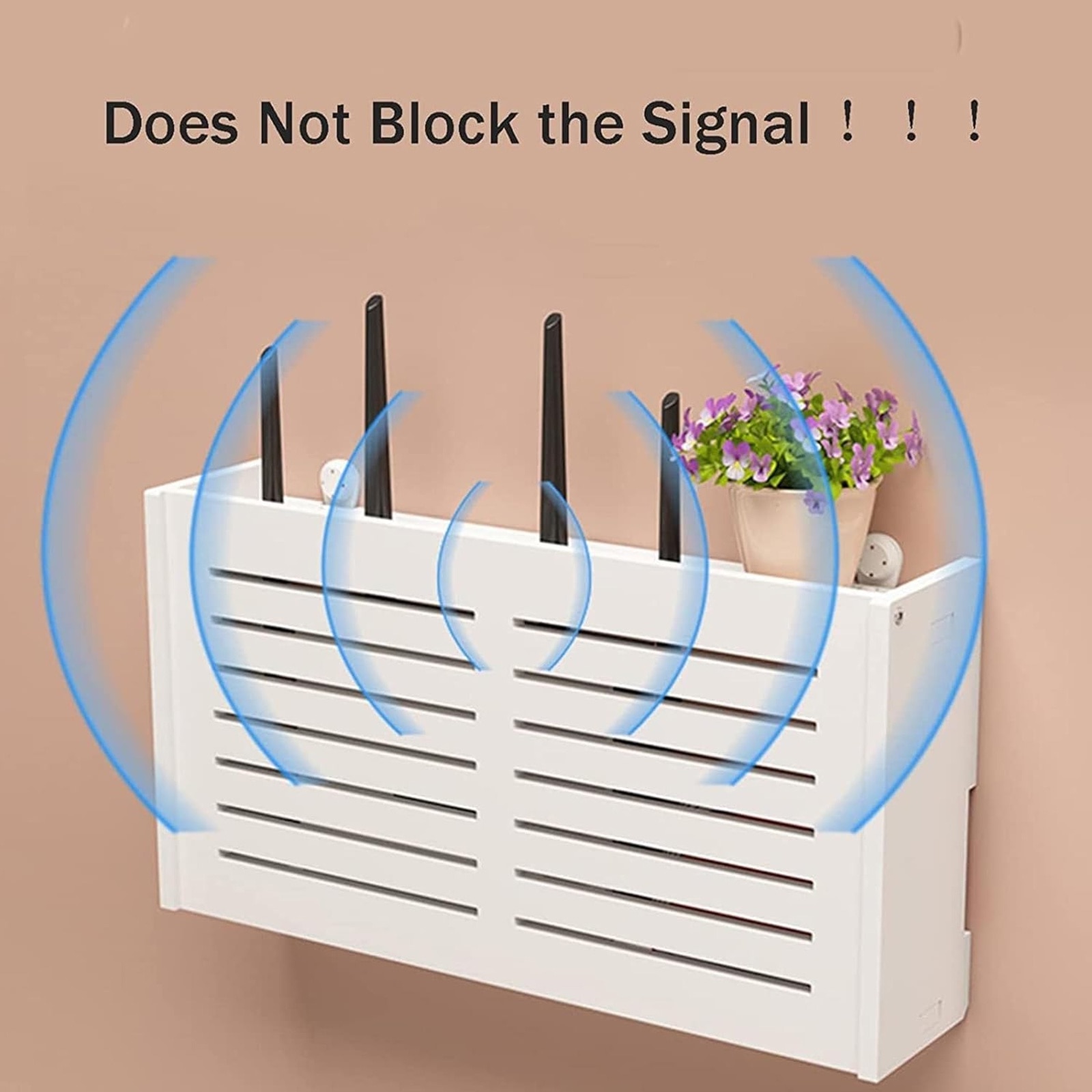 Suport depozitare router, Axroad Mall, Pentru mascare fire si ...