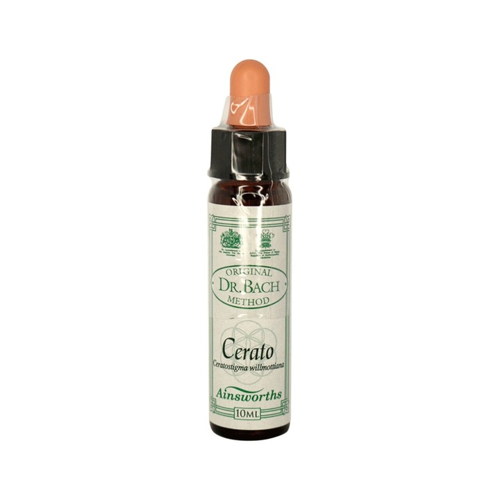 Supliment alimentar pentru echilibru emotional, Dr. Bach Anthoiama - Cerato 10ml, ajuta la increderea in sine
