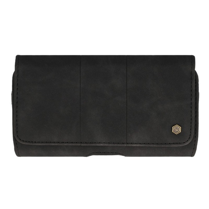 Toc curea Wonder Max XL - 167x83x10mm- Iphone 15 Pro Max/Samsung A54 5G/A52/S24 Plus/S20 FE negru