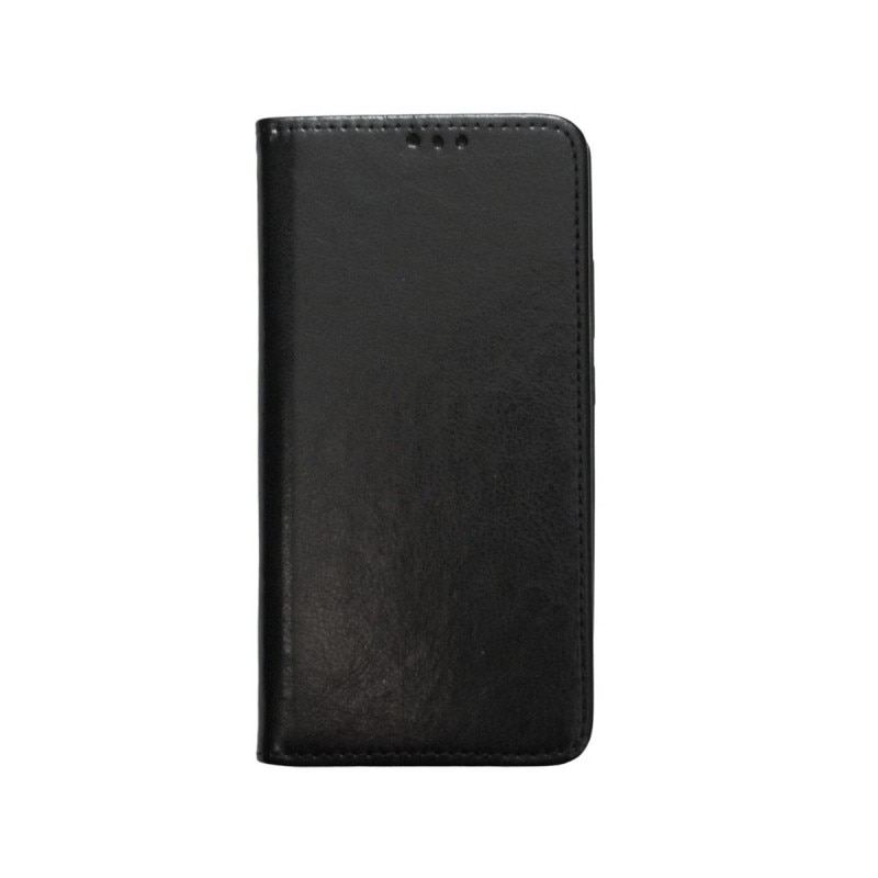 Husa flip Diary Flexy piele naturala neagra pentru Samsung Galaxy A55 5G