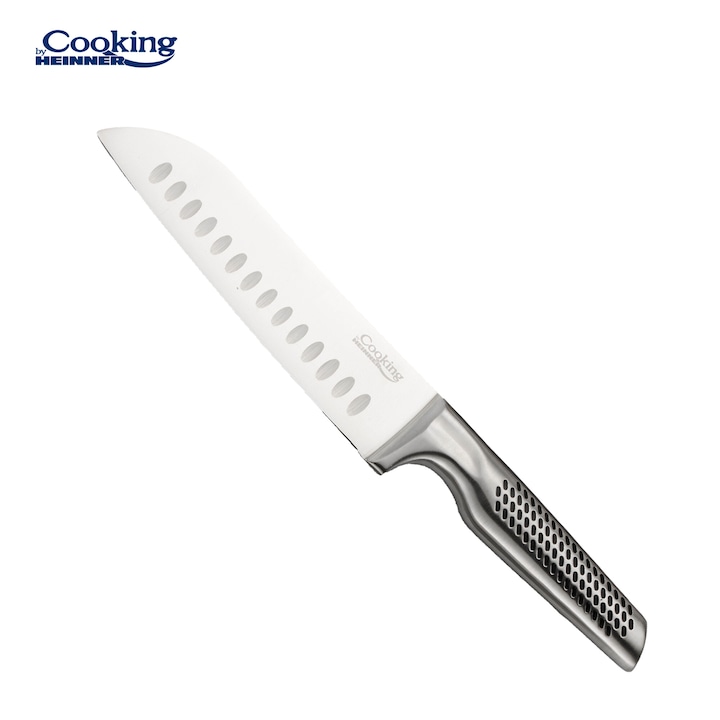 Cutit santoku Cooking by Heinner Skyline, inox, 18 cm