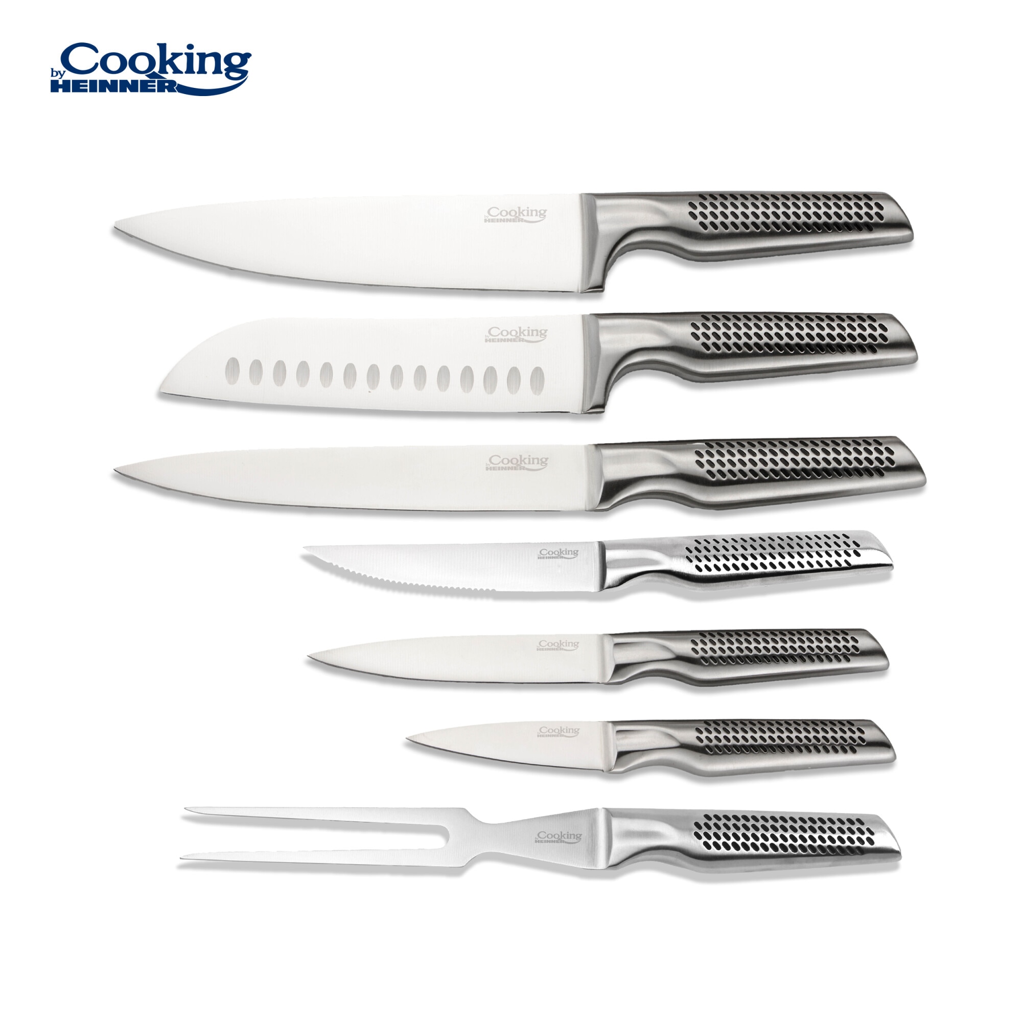 たっつあん Cutit santoku Cooking by Heinner Skyline, inox, 18 cm - eMAG.ro