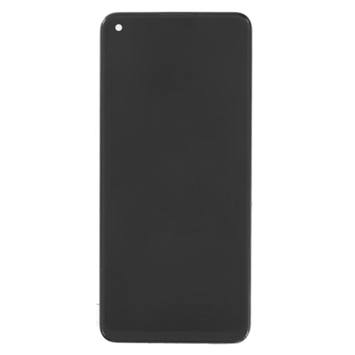 AMOLED дисплей със сензорен екран и рамка, съвместим с Oppo Find X3 Lite, черен