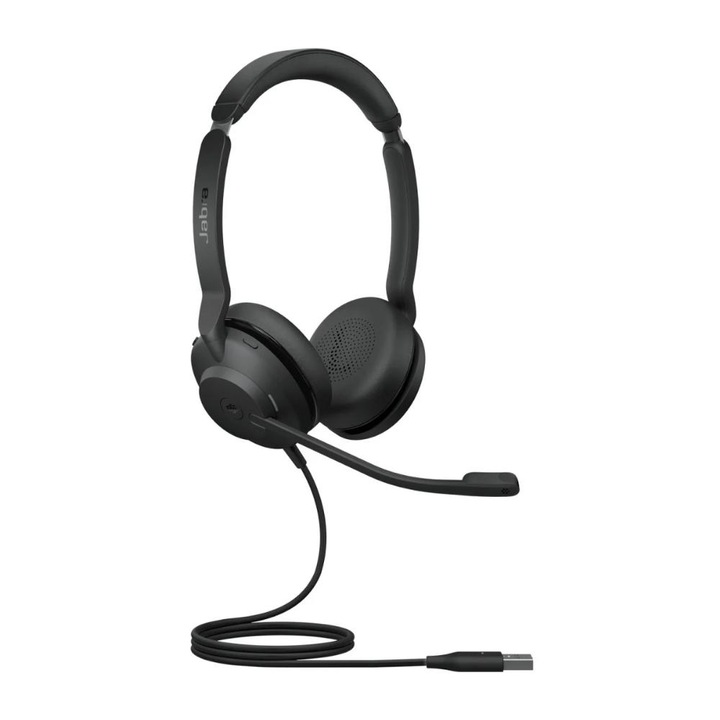 Jabra Evolve2 30 MS PC слушалки, стерео, на ухото