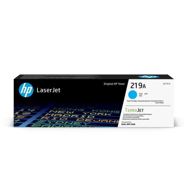 Cartus de toner original HP 219A Cyan (W2191A)