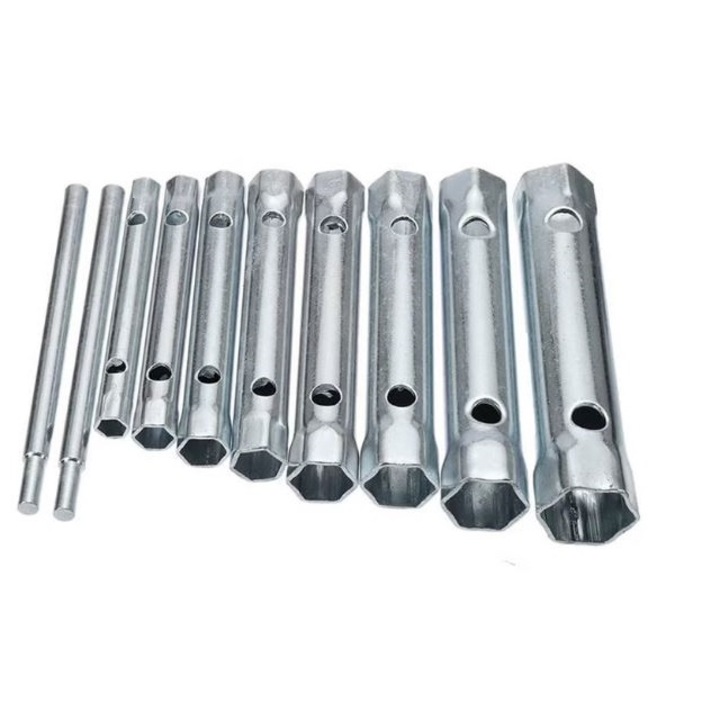 Chei tubulare teava, Chei tubulare bujii, Chei tubulare lungi, dimensiunii 6-22 mm, Set 10 piese, Spo Sculeprofionline