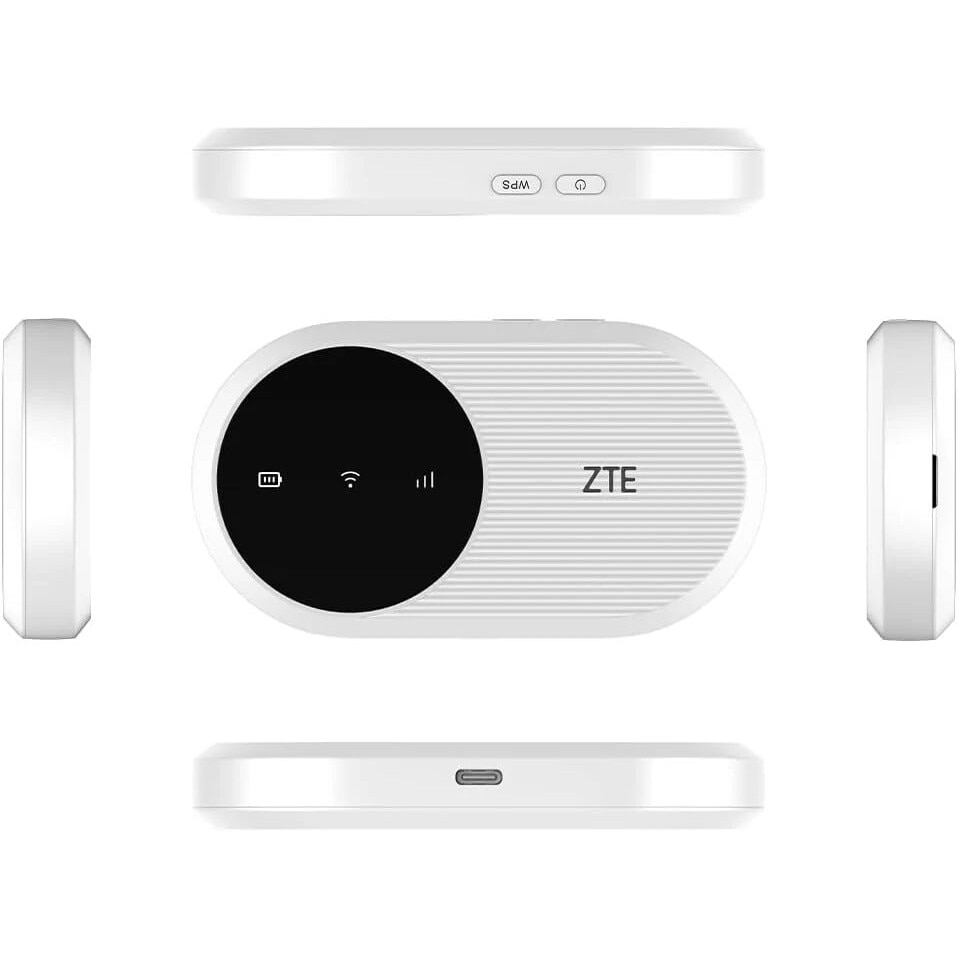 ZTE U10 vezeték nélküli router, WiFi 6, 4G, SIM, fehér - eMAG.hu