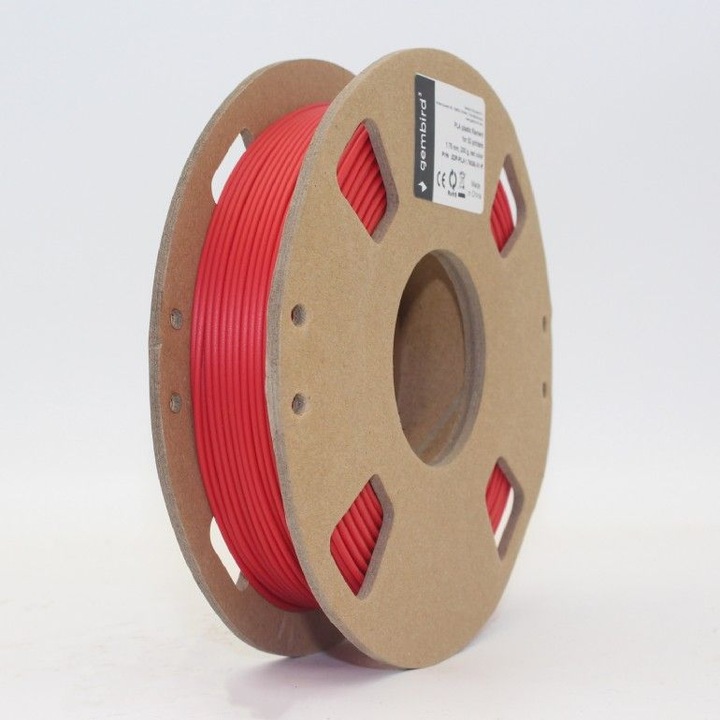 Gembird 3DP-PLA1.75GE-01-R Filament PLA piros 1, 75mm 200g GEMMA printer spool