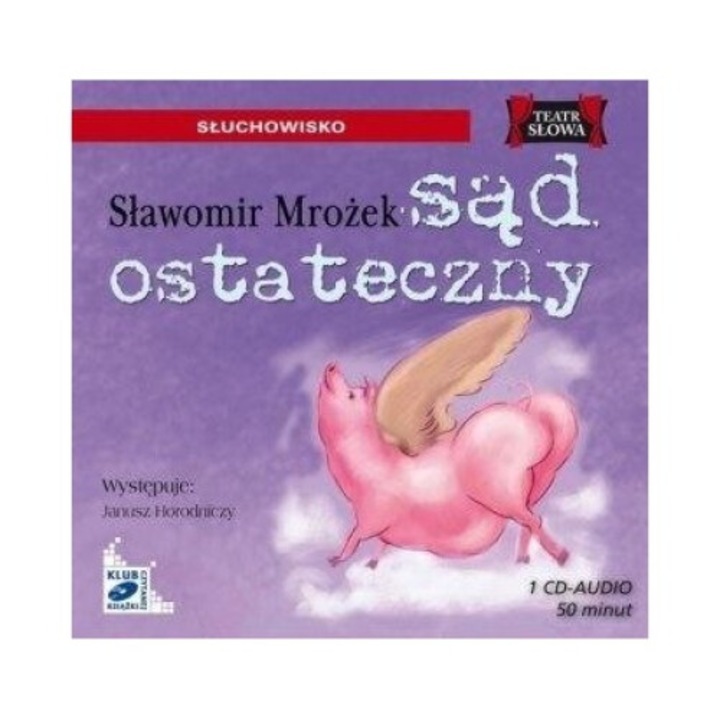 Sad Ostateczny, Slawomir Mrozek, 2009, audiobook, 14x12,5 cm