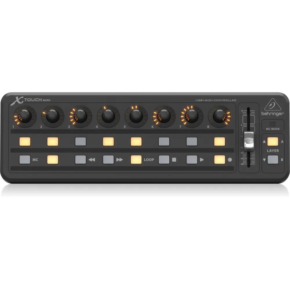 Controler DJ BEHRINGER X-TOUCH MINI, USB, 410x90x165mm, negru