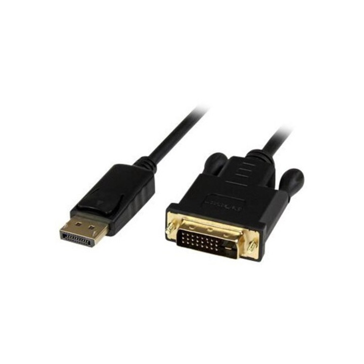 Cablu DisplayPort la DVI, 0,9m, negru, set 1 buc.