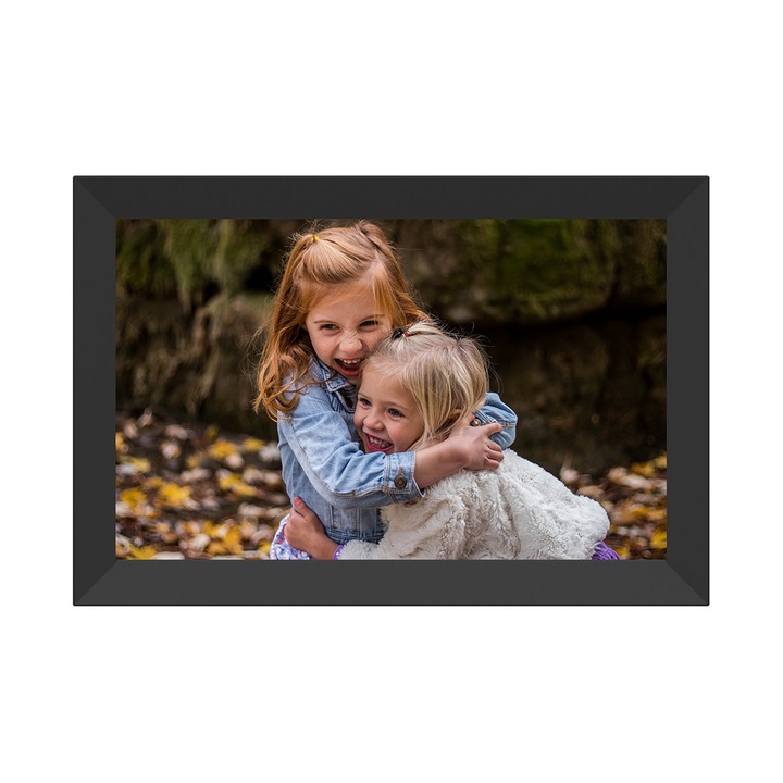 Дигитална Фоторамка Xmart - DF1024W, Wi-Fi, 10.1", Frameo App, Черна