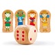Puzzle 2 in 1, Turul Lumii, din lemn