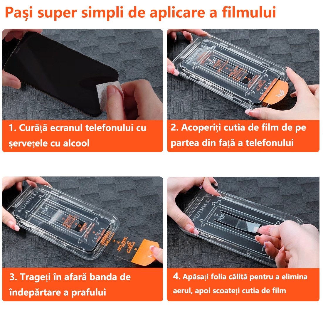 Folii de protectie telefoane, Protector de ecran HD, Sticla securizata, Anti-amprenta, 9H+, Pentru Xiaomi 15, Ultra-clear, Vine cu un dispozitiv simplu de instalare pentru o pozitionare precisa
